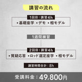対面講習6/15•22【はじめての上まつげパーマ基礎習得講座2days】東京